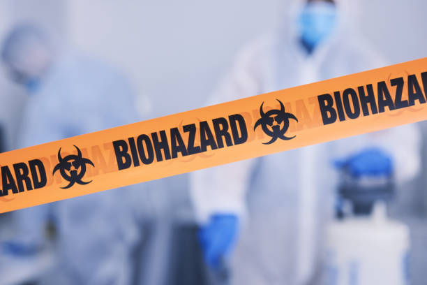 Professional Drug Lab Cleanup technician working in Larkspur, CA
